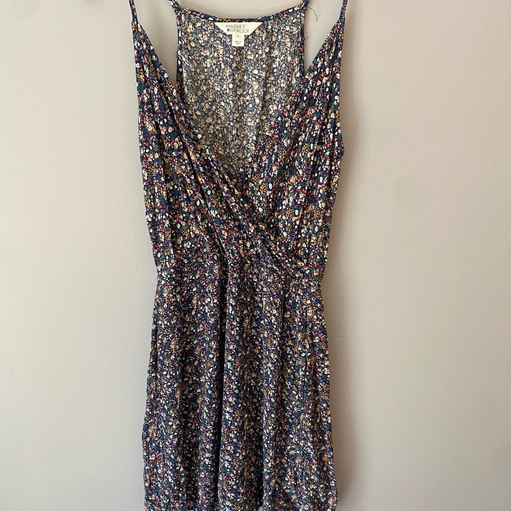 Market & Spruce Multicolor Patterned Top